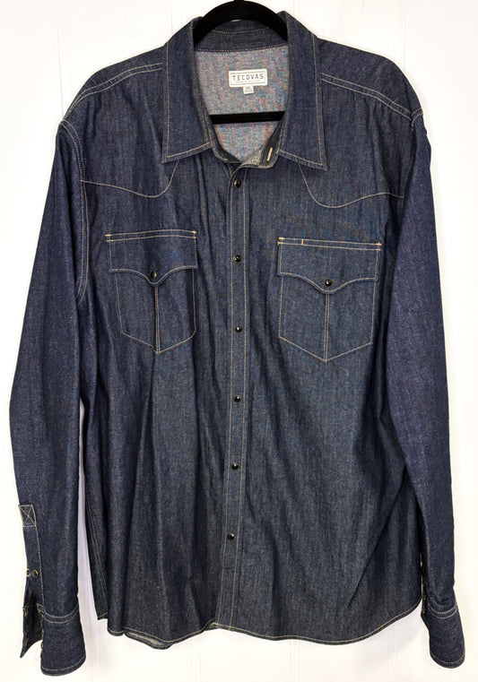 Tecovas Men's Denim Shirt