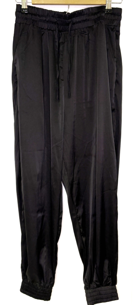 Silk Pants w/Cuffed Ankle