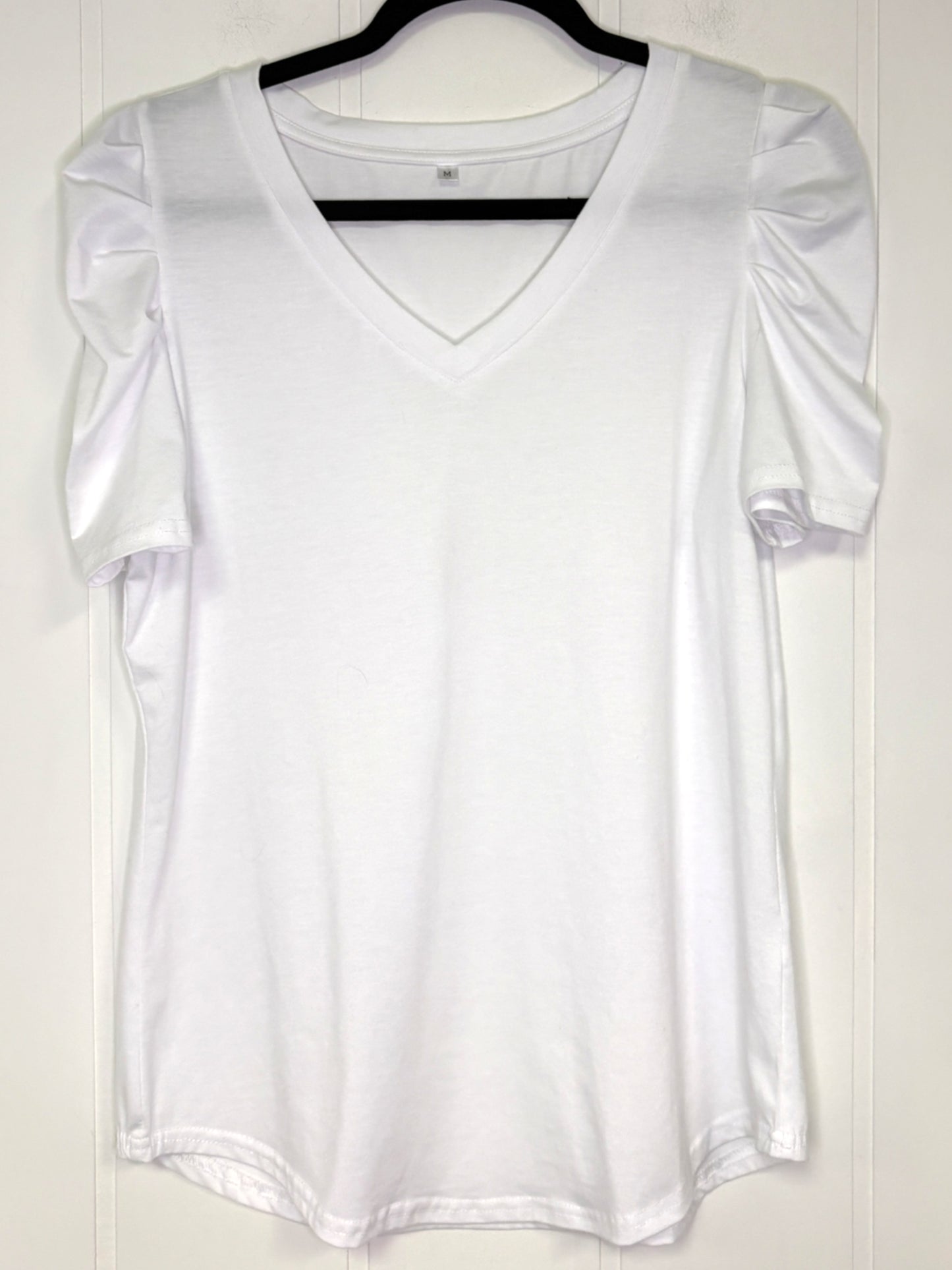 Ruched Sleeve T-Shirts