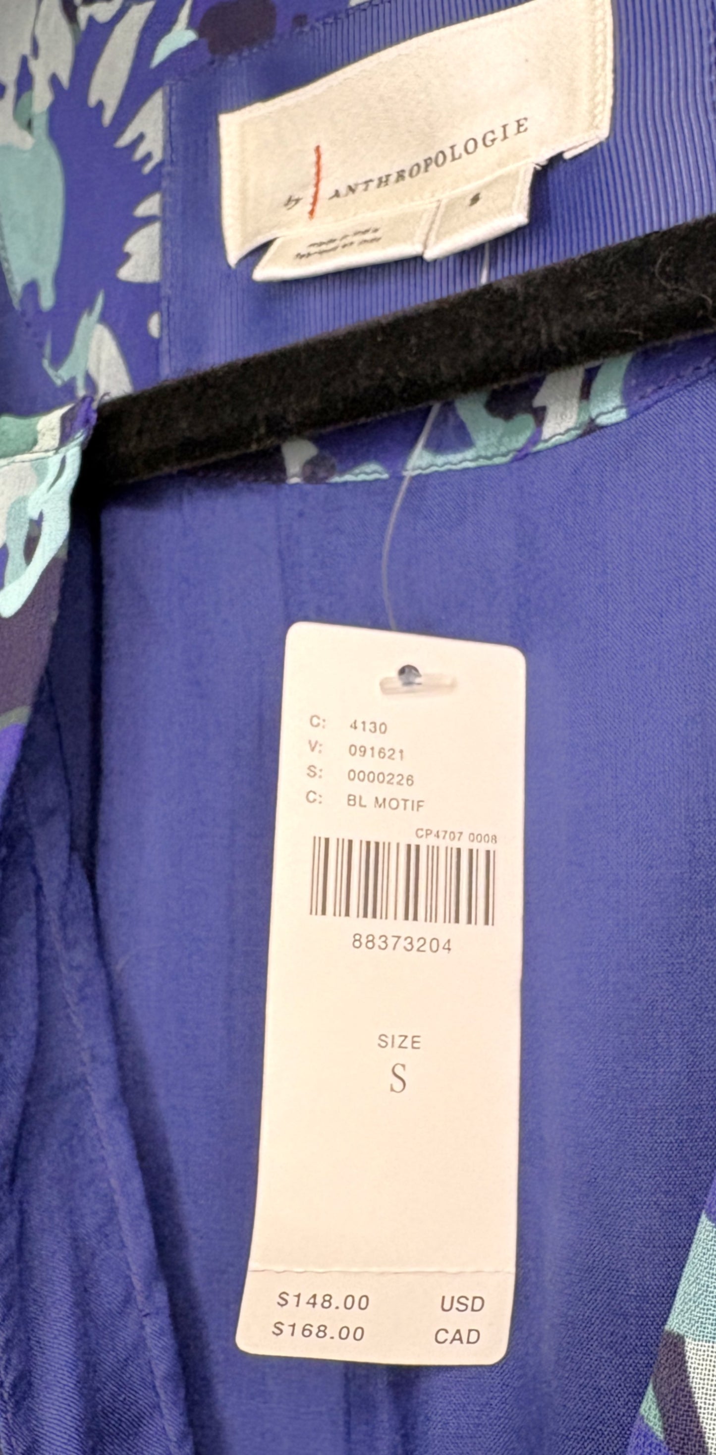Anthropologie Paisley Dress