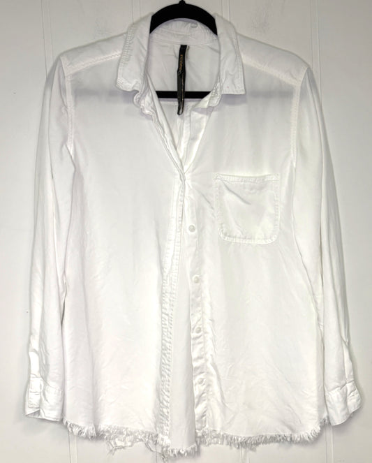 Renee C. Fringe Hem Blouse
