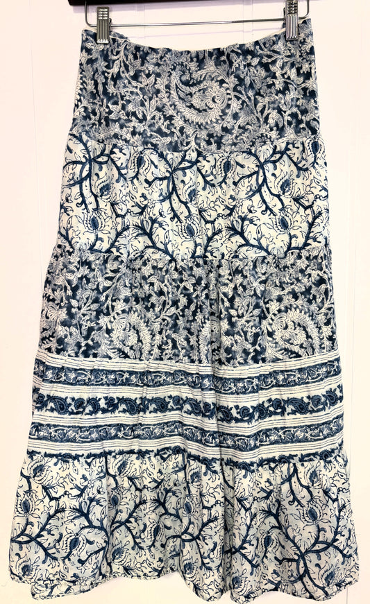 Chaps Paisley Print Skirt