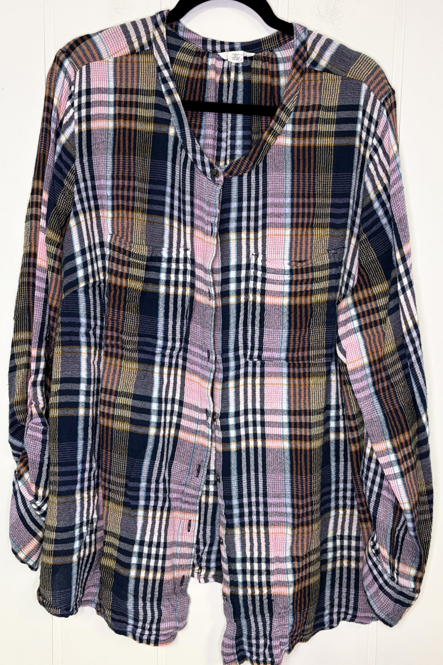Caslon Plaid Button-down