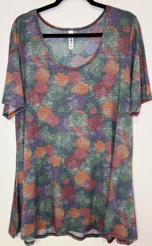LulaRoe Geometric Tunic Top