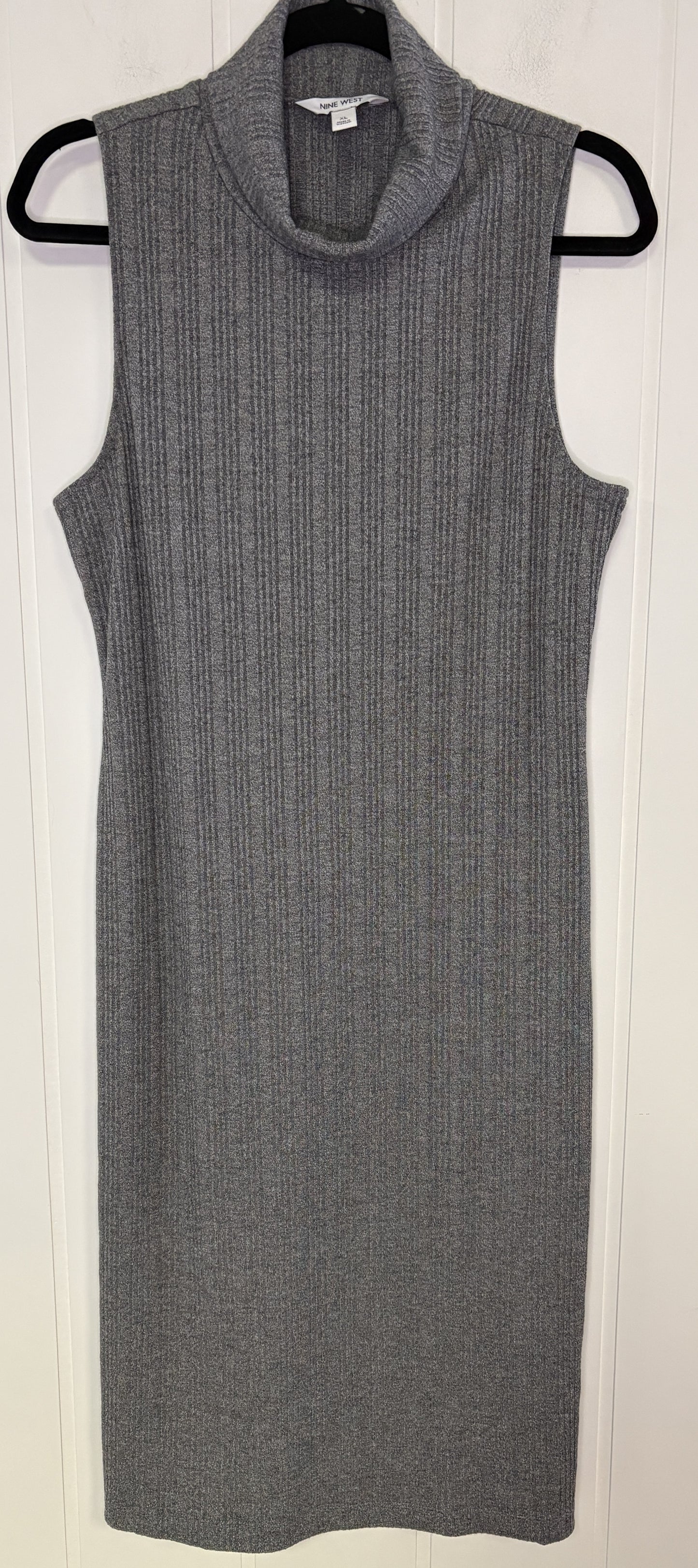 Nine West Mock Neck Maxi Dress