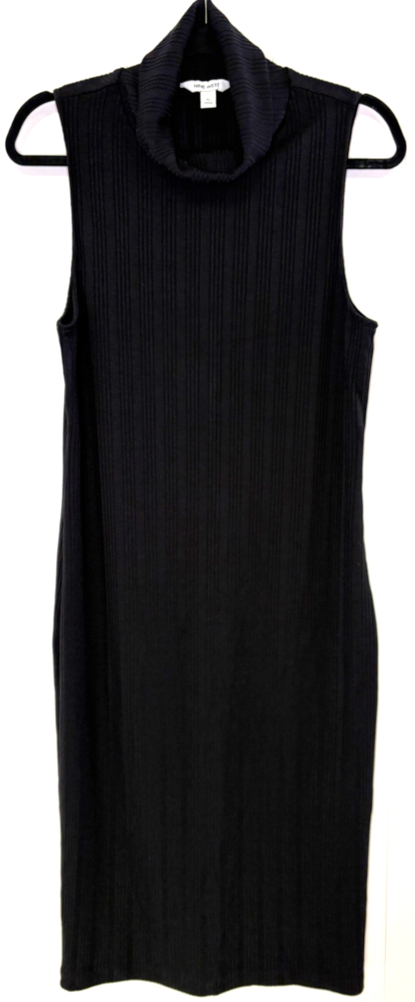 Nine West Mock Neck Maxi Dress