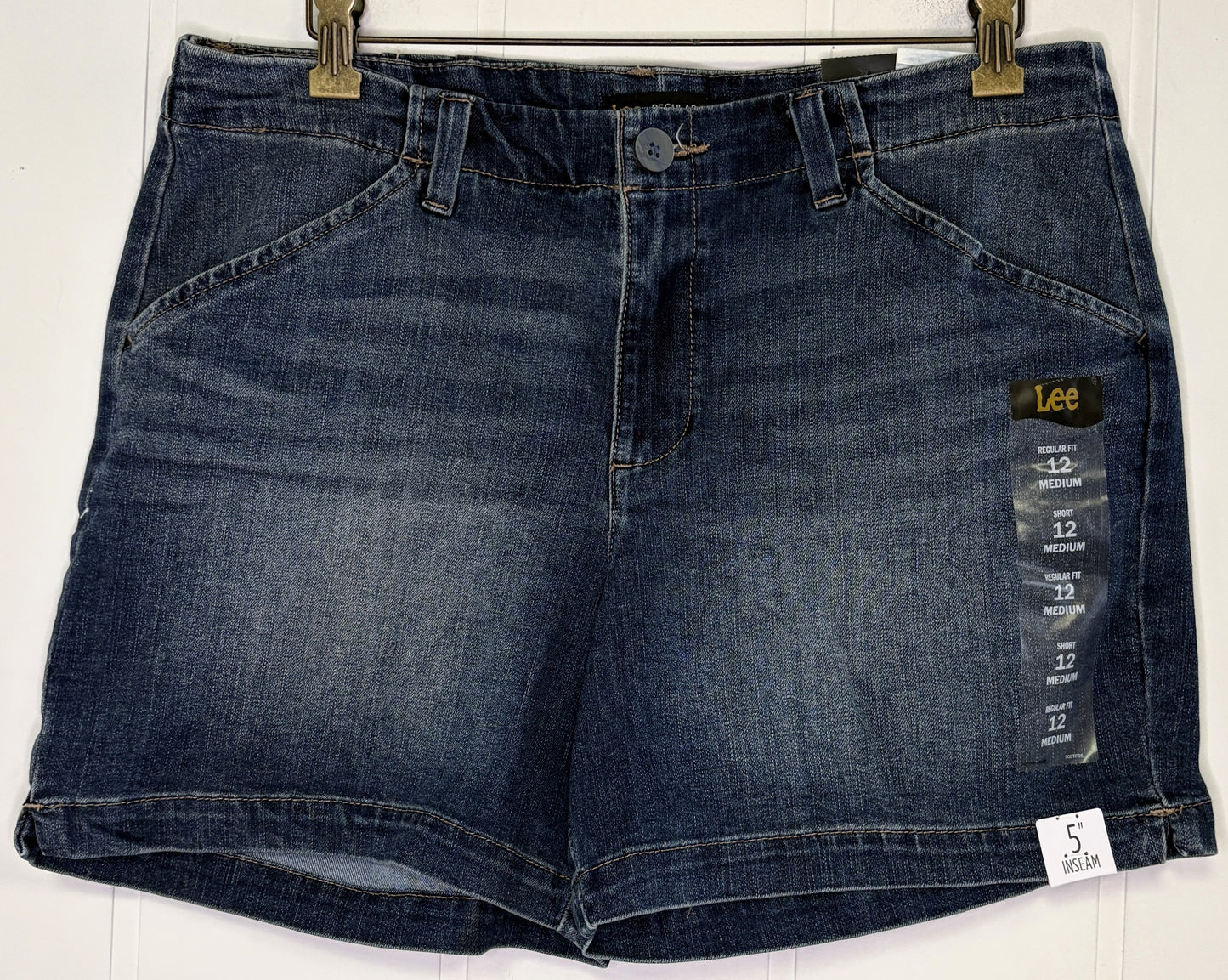 Lee Mid-rise Denim Shorts