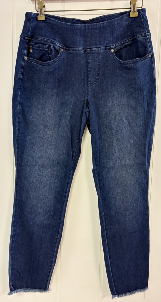 Belle by Kim Gravel Fringe Jeans