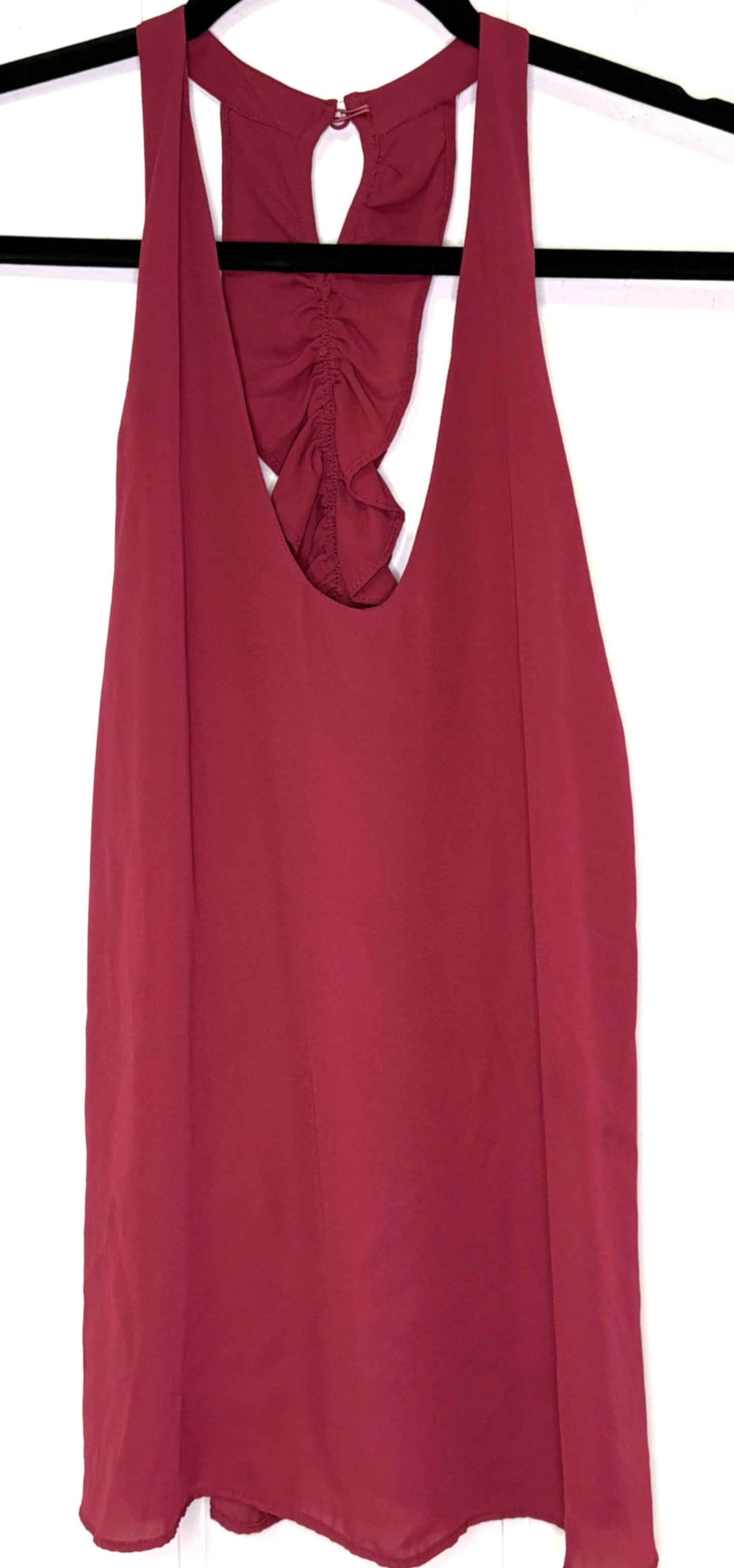 Octavia Blouse w/Ruffle Back