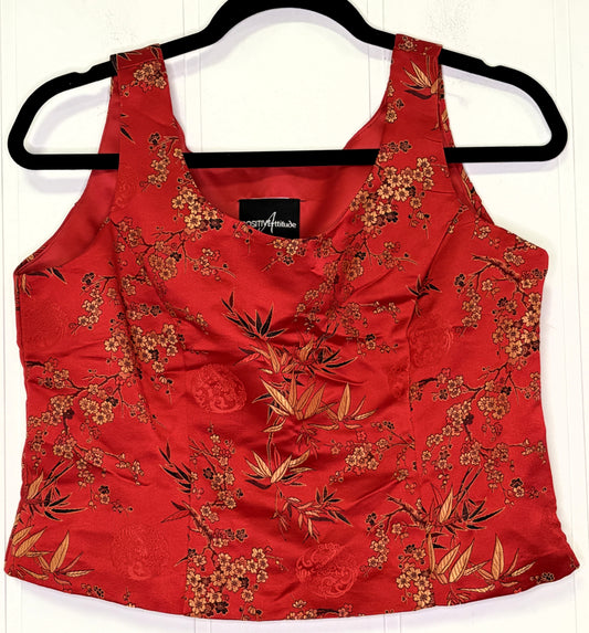 Positive Attitude Asian-style Blouse