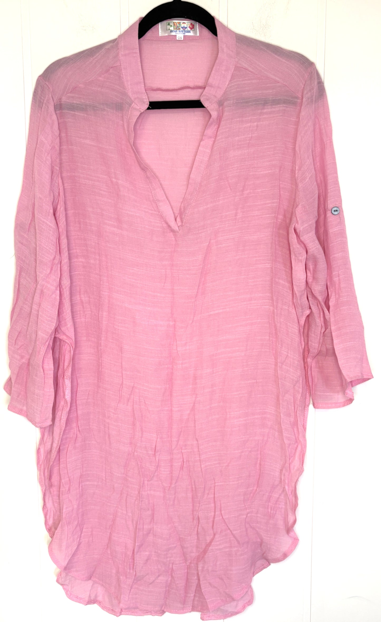 India Boutique Linen Kimono