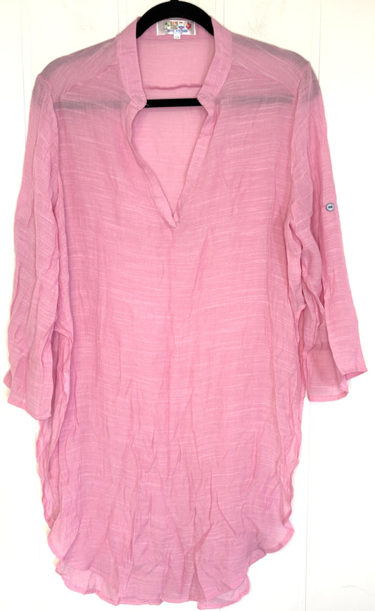 India Boutique Linen Kimono
