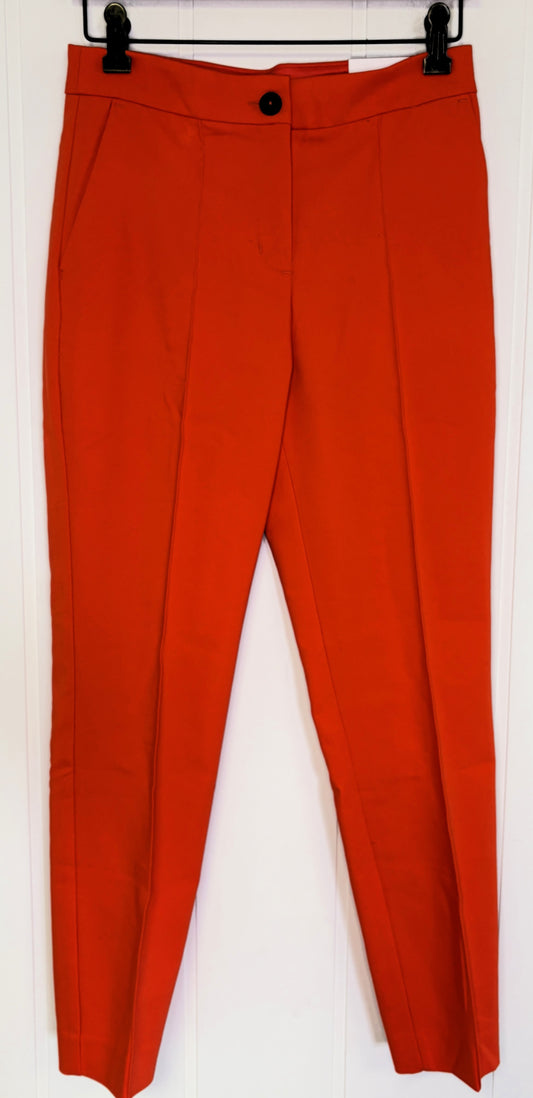 Ankle High Rise Dress Pants