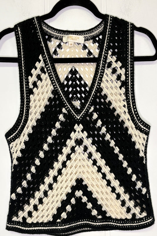 Crochet Tank Top by Rebellion