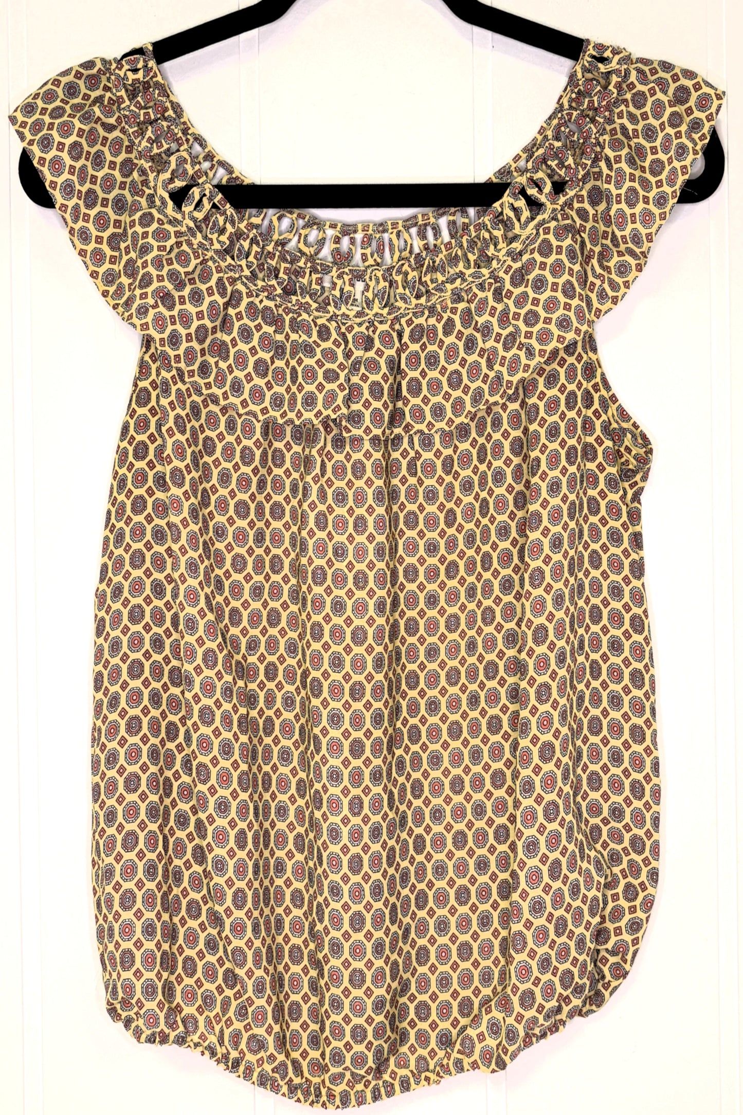 Max Studio Geometric Blouse