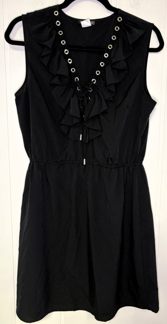Venus Lace-up Neckline Dress
