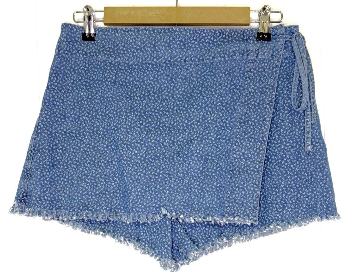 Floral Wrap Mini Skort