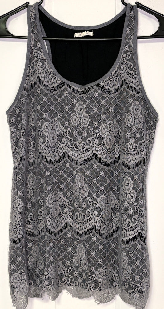 Maurices Lace Overlay Tank
