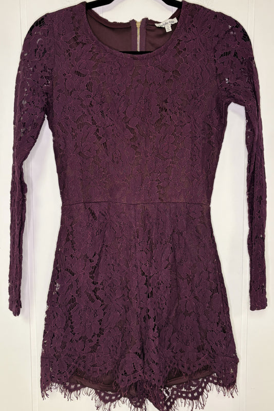 Charlotte Russe Lace Romper