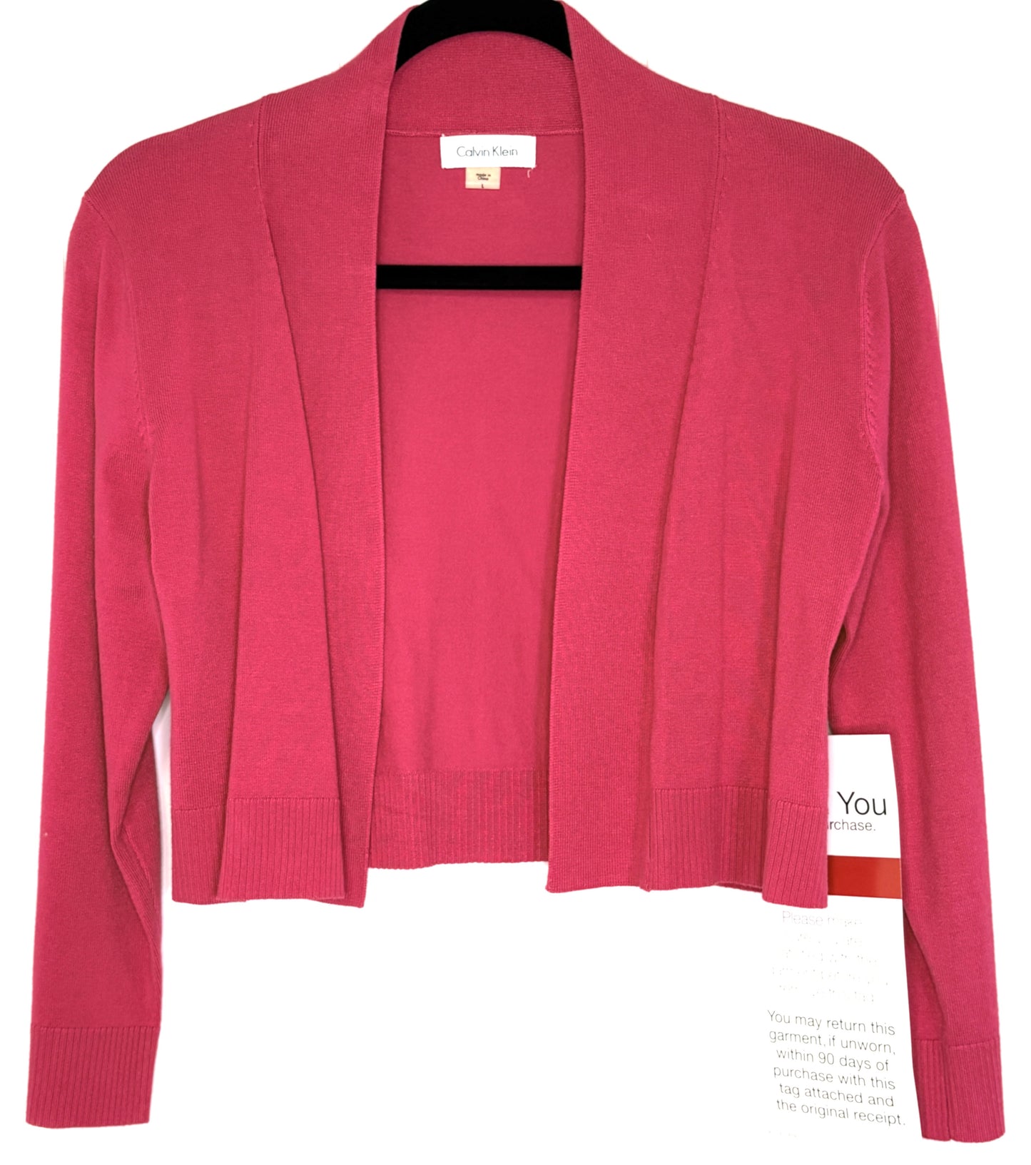 Calvin Klein Cropped Cardigan