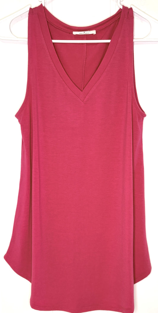 Zenana V-cut Tank Top