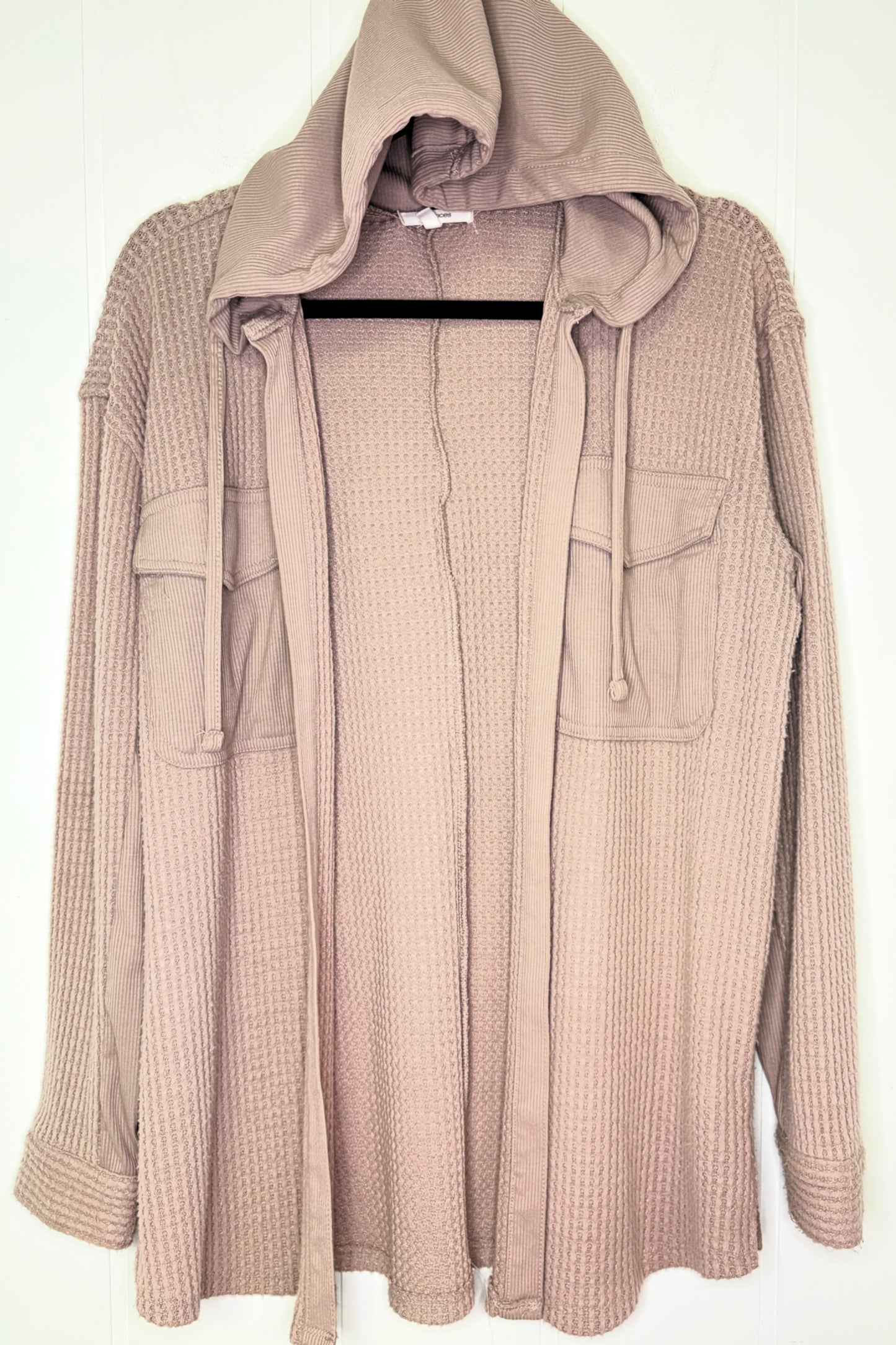 Maurices Waffle Knit Jacket