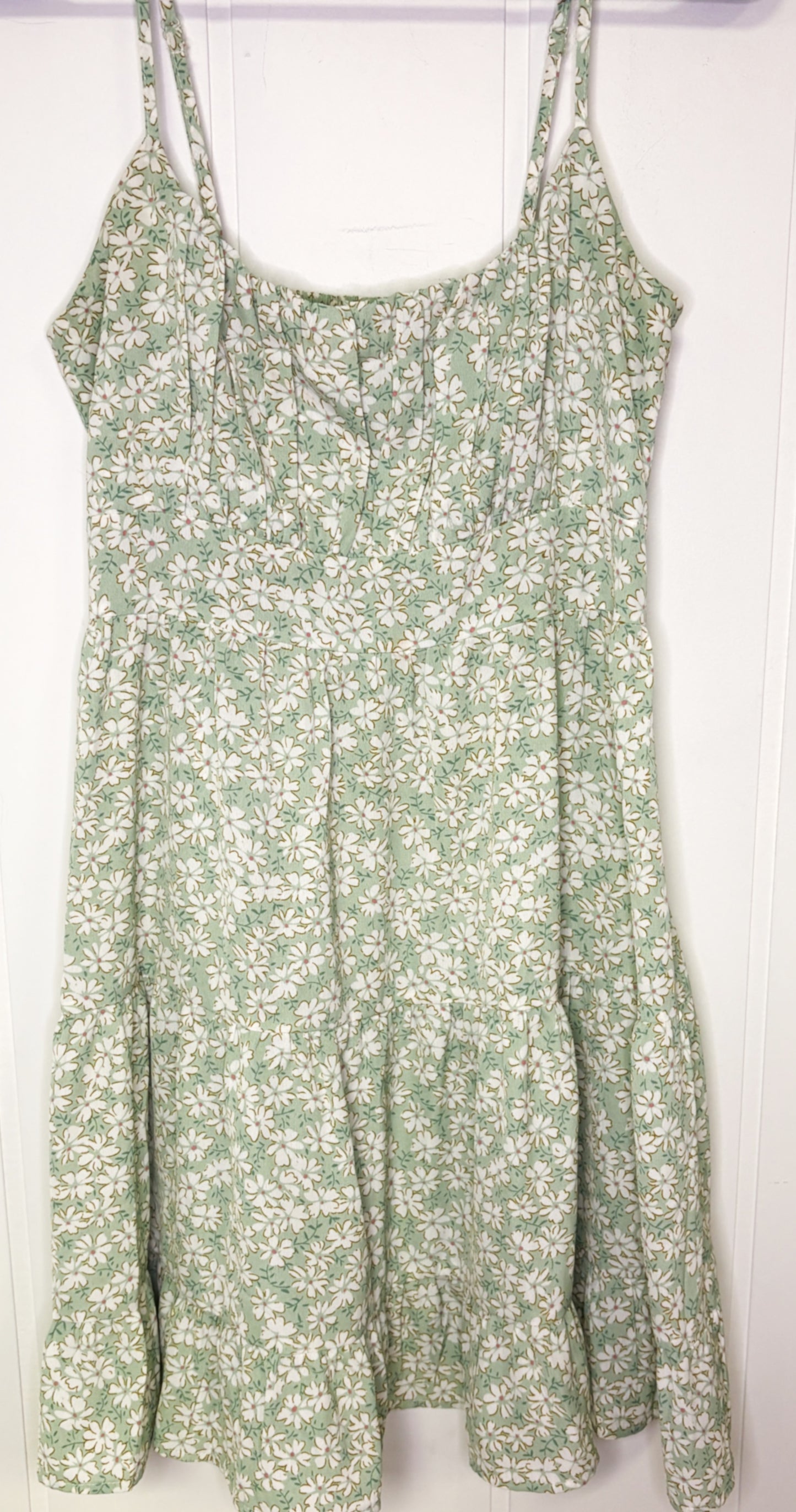 Skinny Strap Daisy Dress