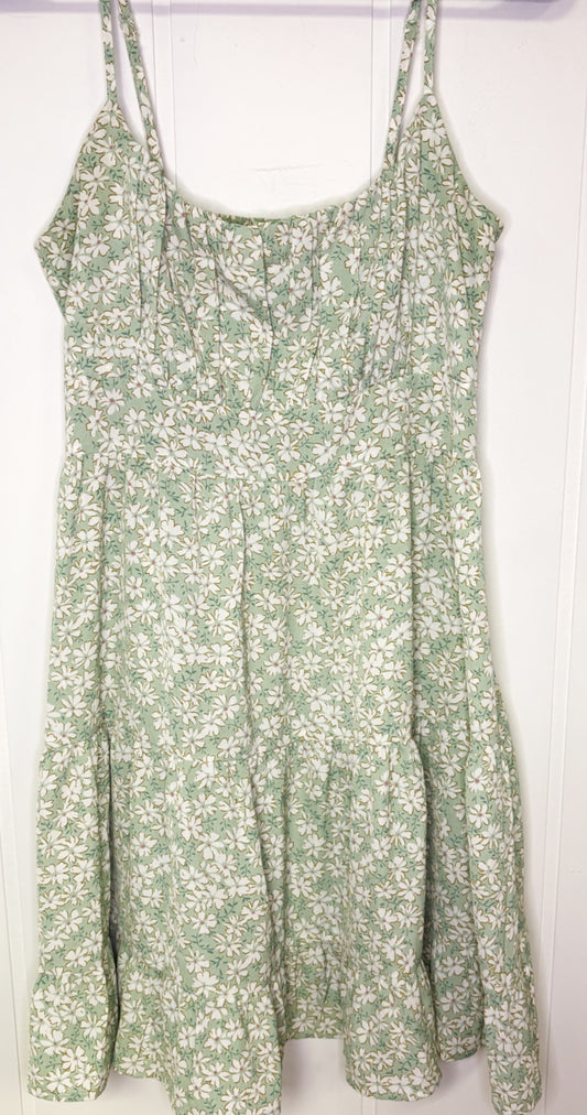 Skinny Strap Daisy Dress
