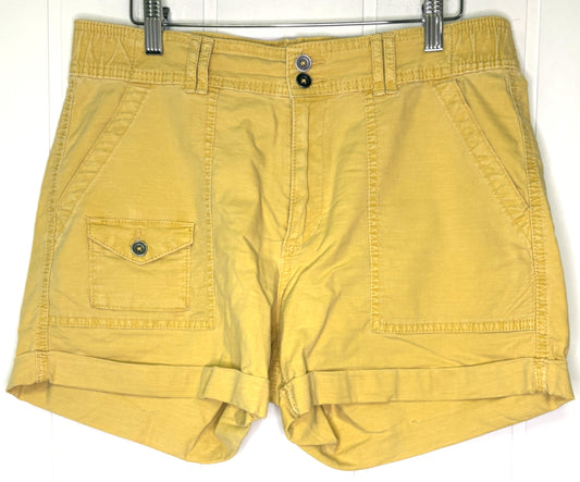 Time and Tru Button Shorts