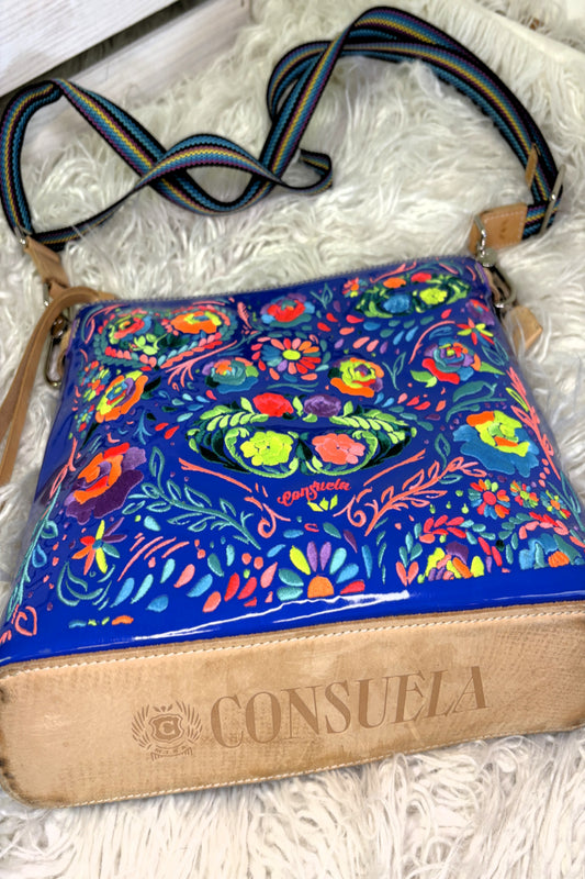 Consuela Embroidered Flwr Handbag