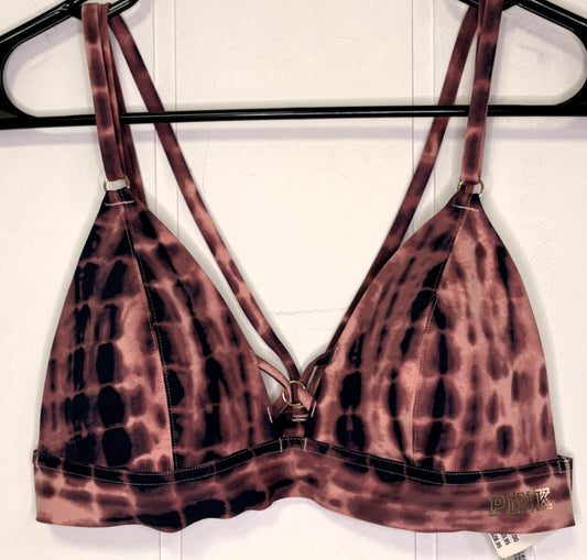 PINK Tie-Dye Swim Top