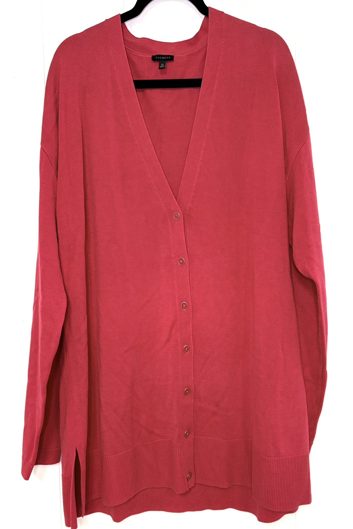 Talbots LS Button Cardigan