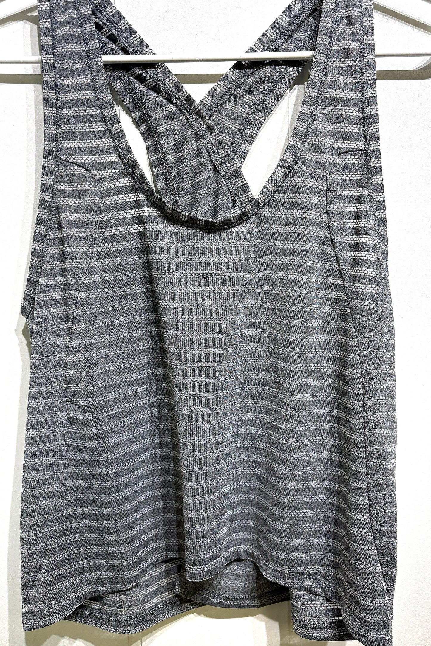 Zyia Active Stripe Tank w/Open Back