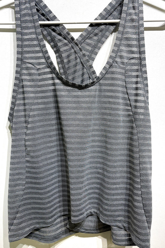 Zyia Active Stripe Tank w/Open Back