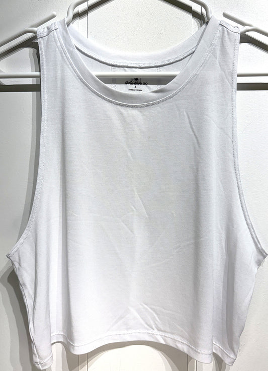 Gilly Hicks Crop Cutoff Tank