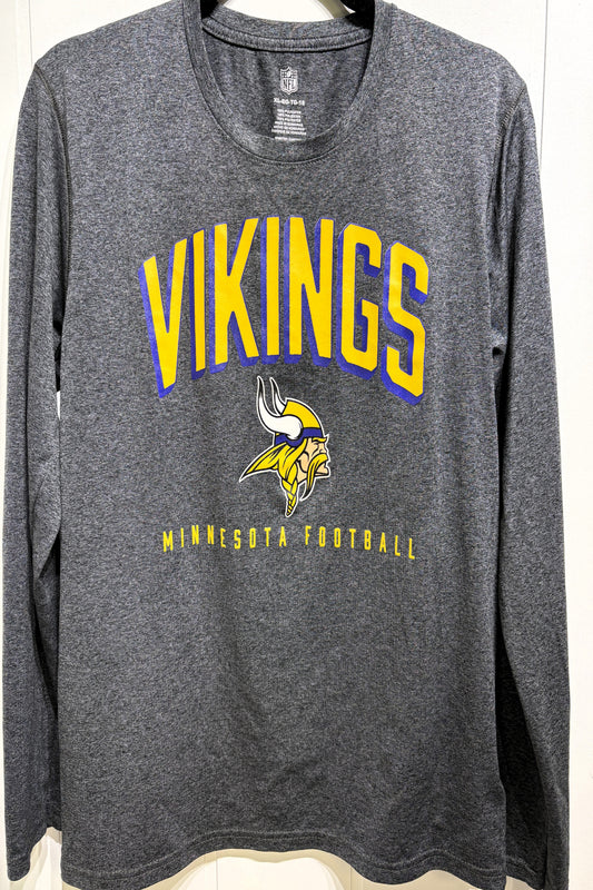 NFL LS Vikings Logo Shirt