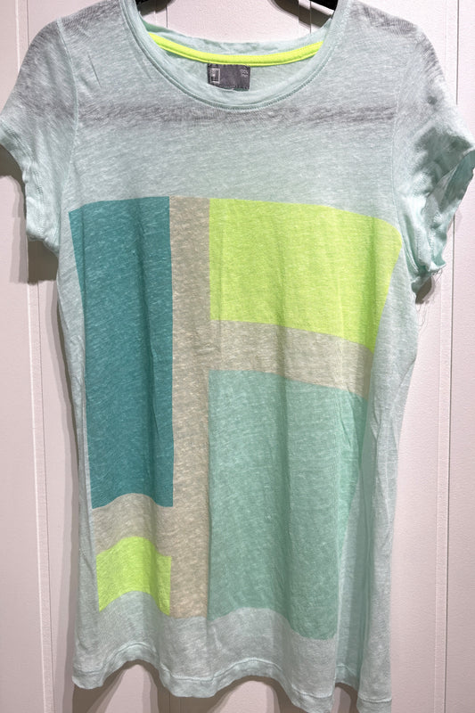 JCP Color-block T-shirt