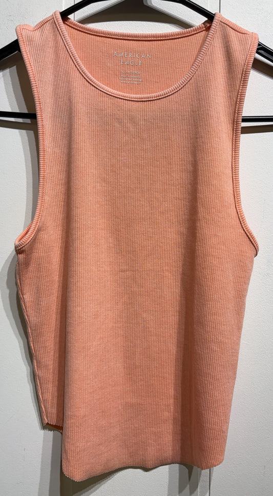 AE Ribbed Cutoff Tank Top