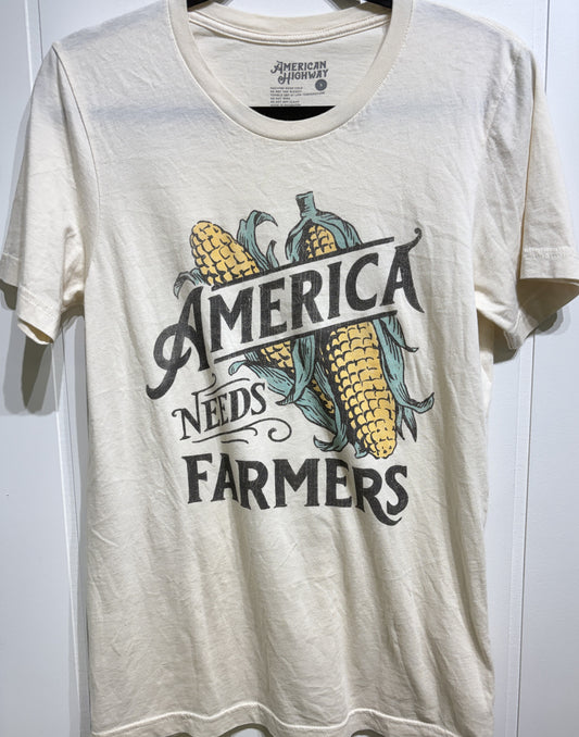 America Needs Farmers Tee