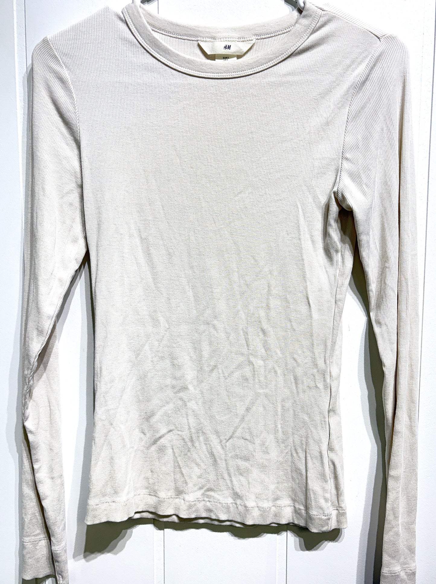 H&M LS Ribbed T-Shirts