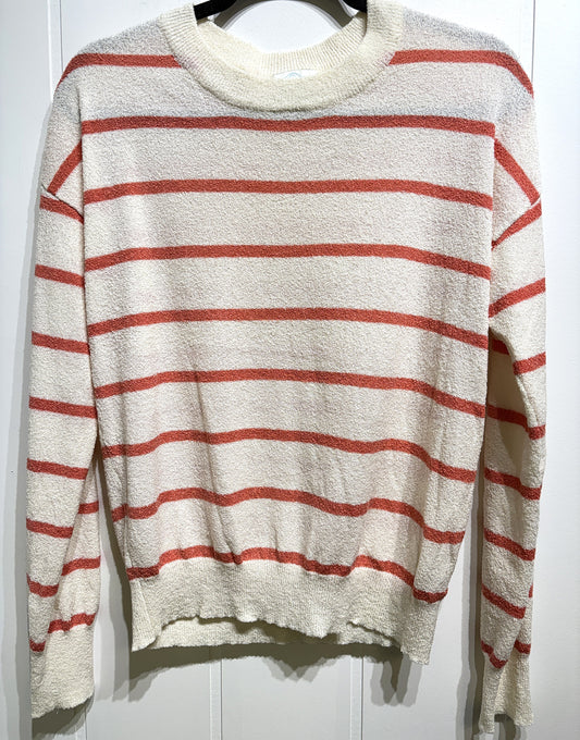 Jun & Ivy LS Stripe Sweater