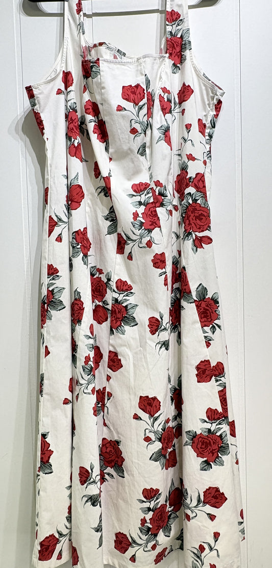 Ava & Viv Rose Print Dress