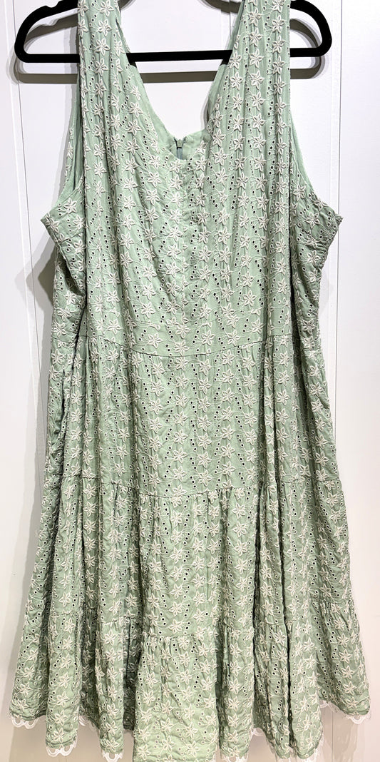 Embroidered Flwr Dress by Hayden