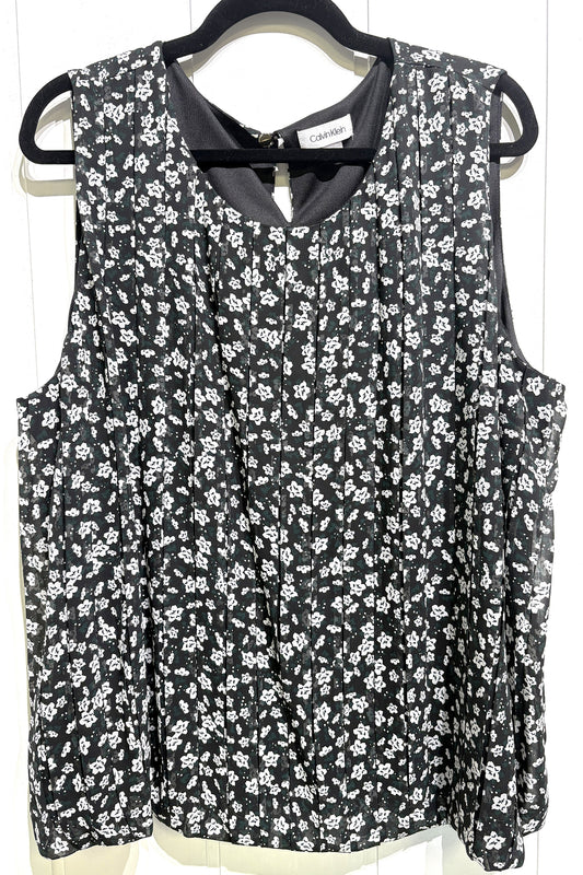 Calvin Klein Floral Blouse