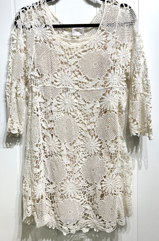 SoHo Crochet Beach Dress