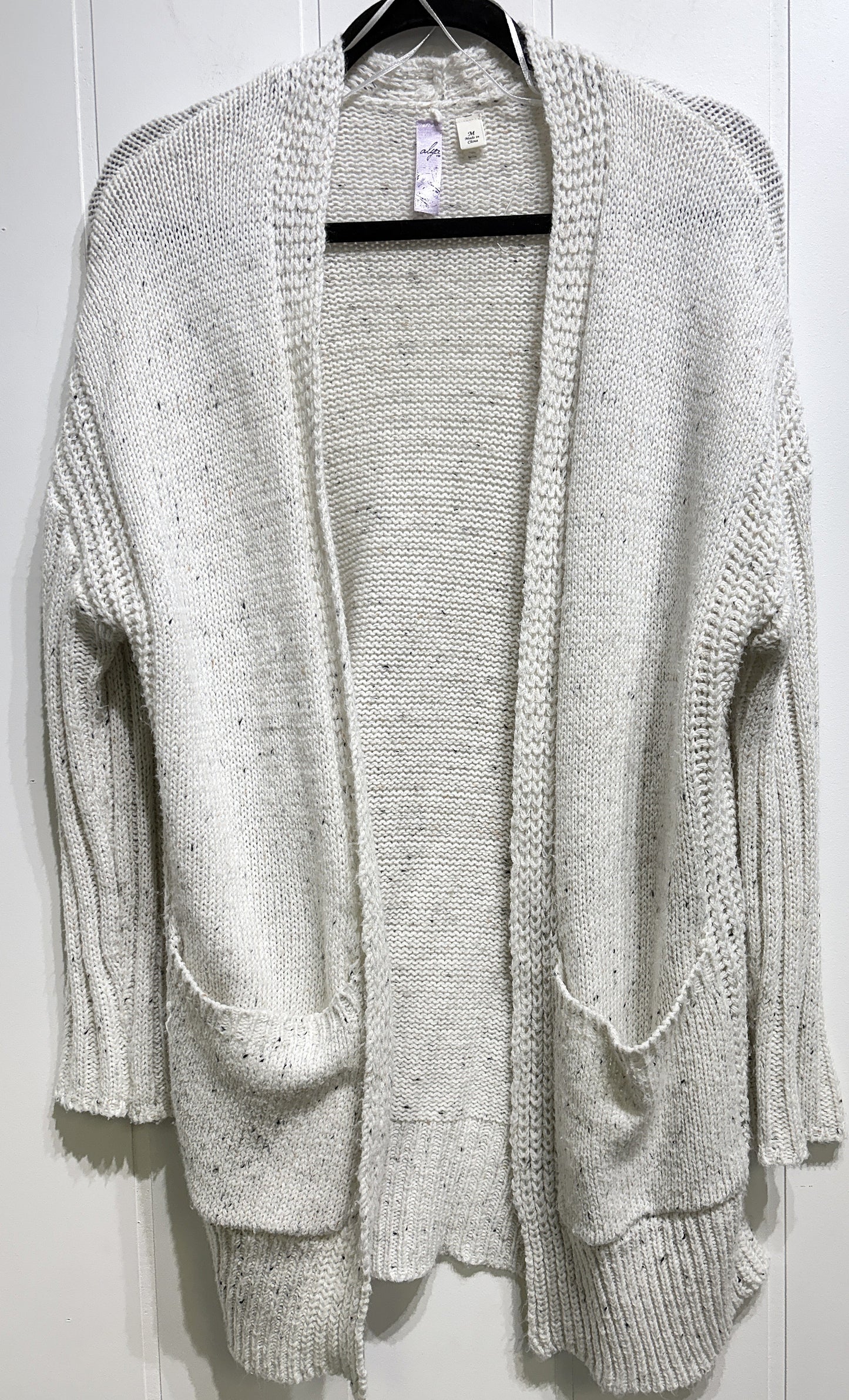 Alya Speckled Pocket Cardigan