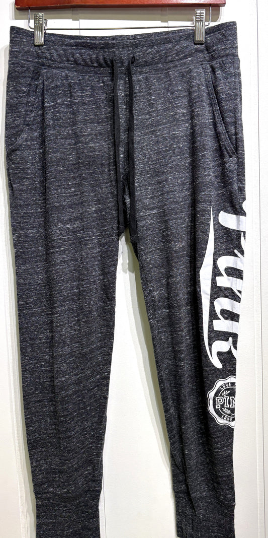 PINK Logo Knit Sweat Pants