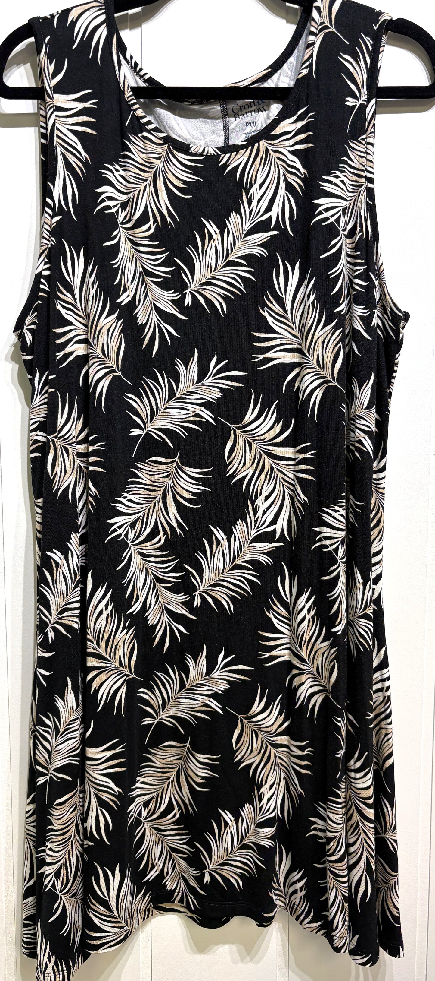 Croft & Barrow Palm Leaf Dress