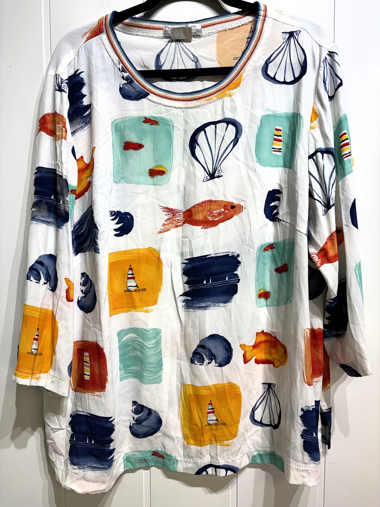 Nino Wong California Seashell Top