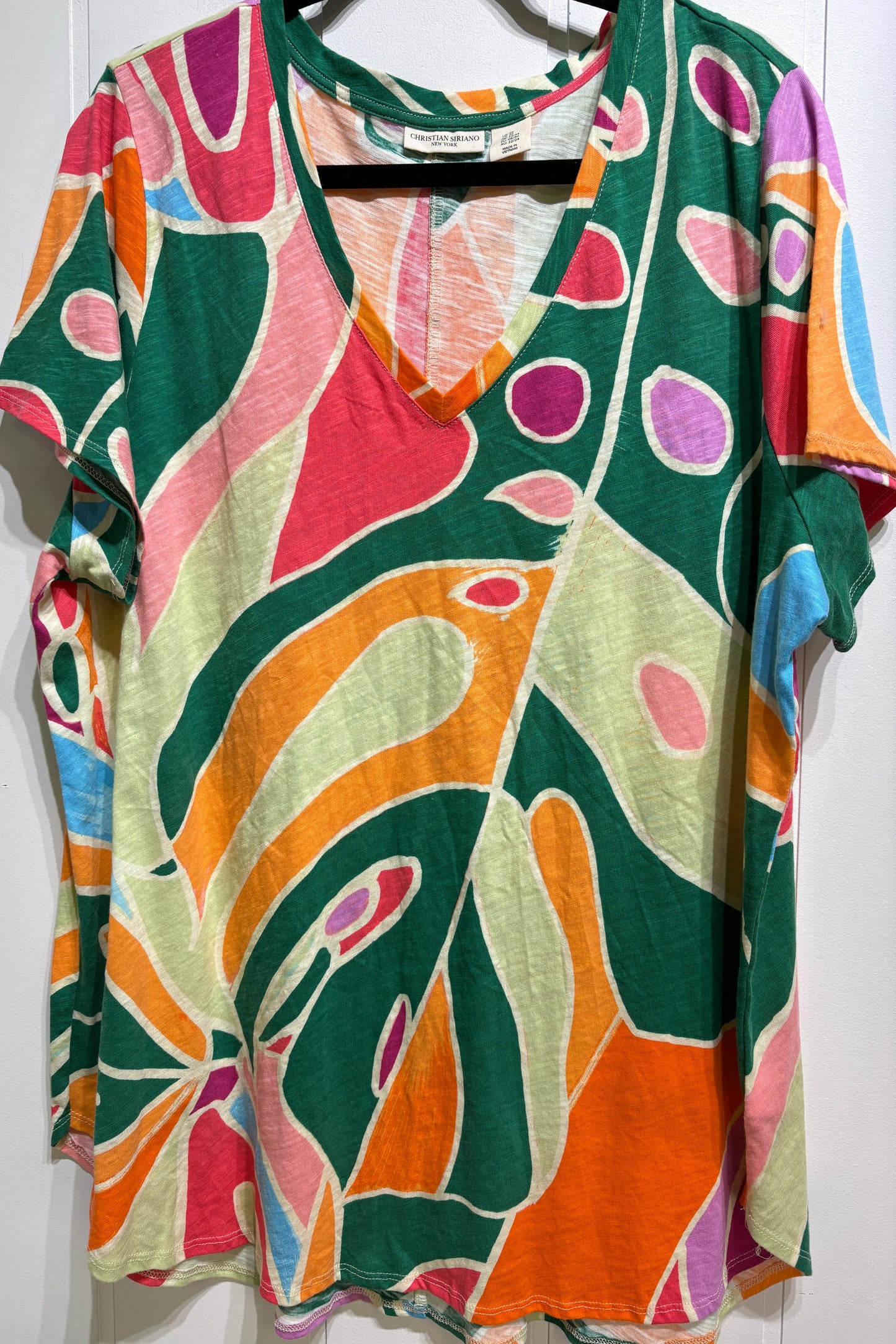 Christian Siriano Geometric Tee